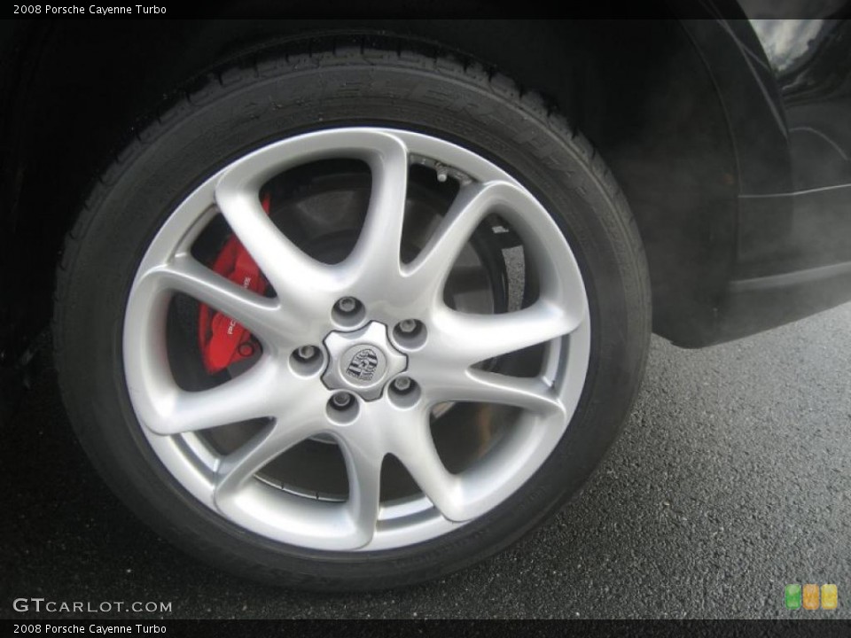 2008 Porsche Cayenne Turbo Wheel and Tire Photo #39383373