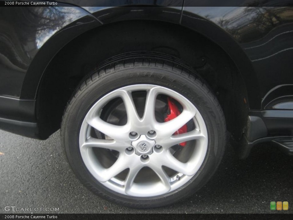 2008 Porsche Cayenne Turbo Wheel and Tire Photo #39383385