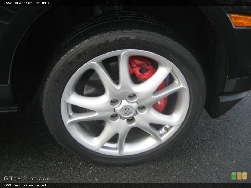 2008 Porsche Cayenne Turbo Wheel and Tire Photo #39383397