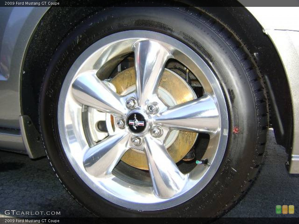 2009 Ford Mustang GT Coupe Wheel and Tire Photo #393842