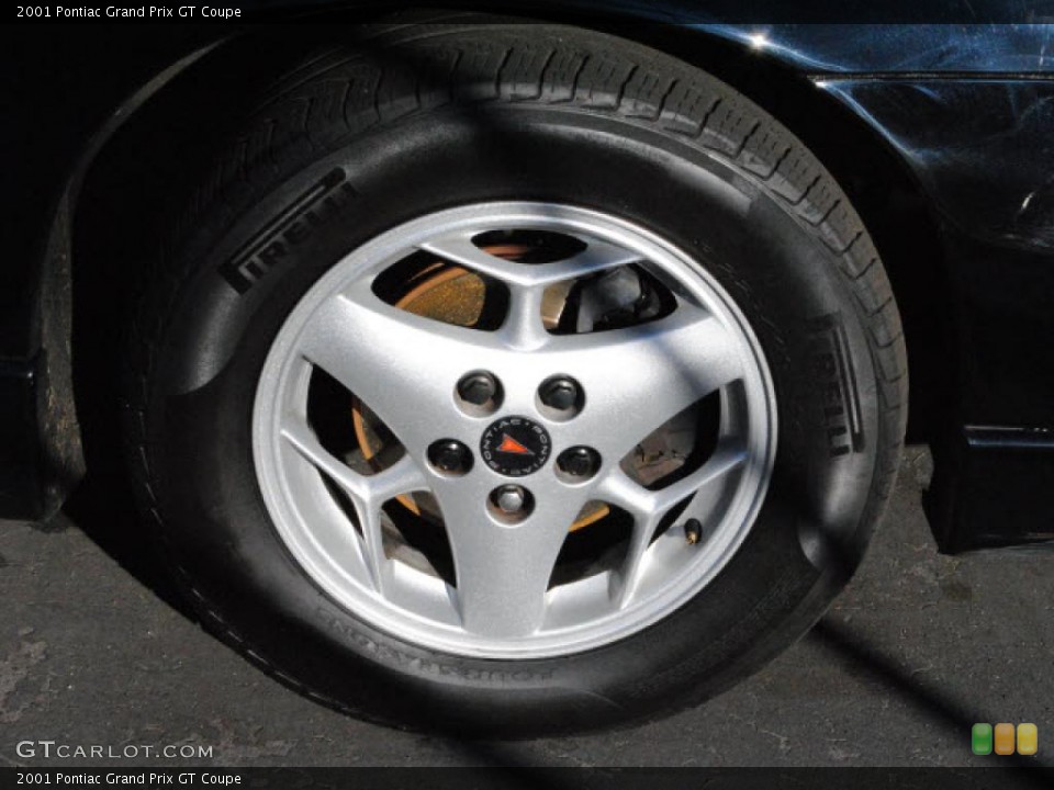 2001 Pontiac Grand Prix GT Coupe Wheel and Tire Photo #39384881