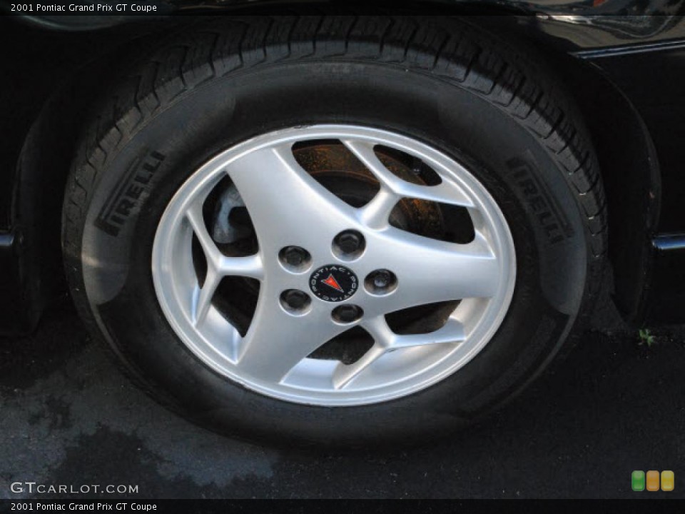 2001 Pontiac Grand Prix GT Coupe Wheel and Tire Photo #39384961