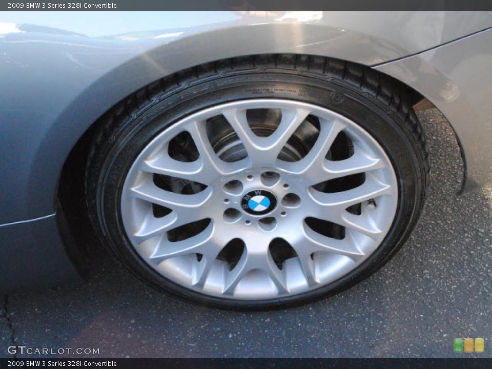 2009 BMW 3 Series 328i Convertible Wheel and Tire Photo #39385741