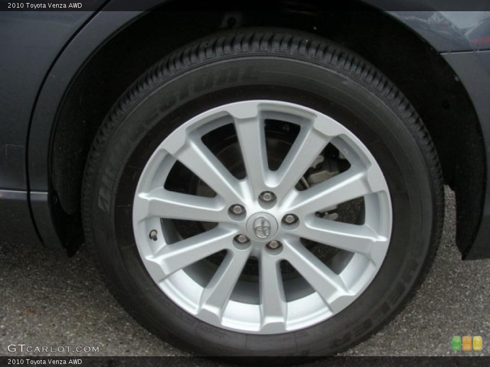 2010 Toyota Venza AWD Wheel and Tire Photo #39390633