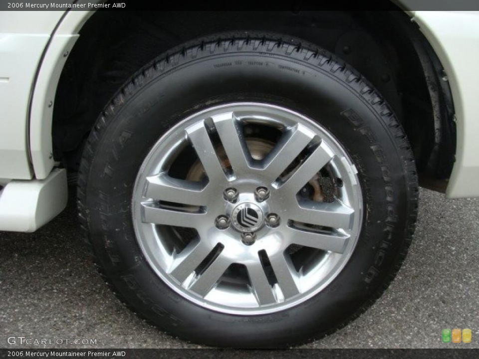 2006 Mercury Mountaineer Premier AWD Wheel and Tire Photo #39391105