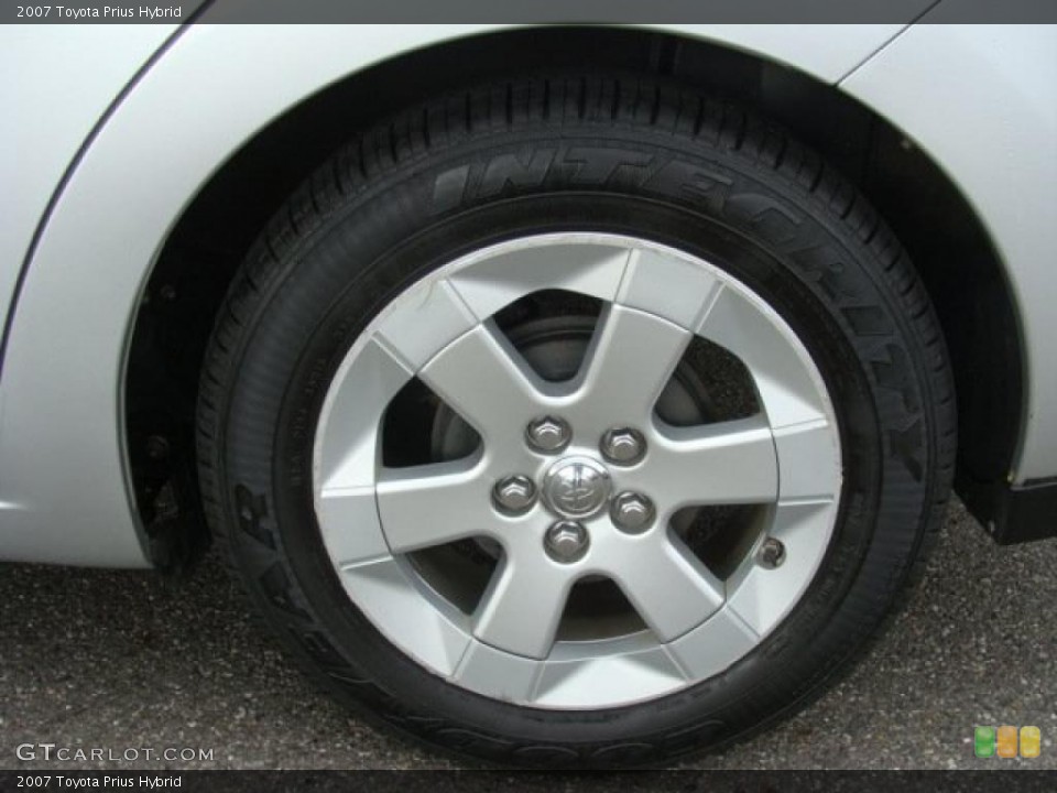 2007 Toyota Prius Hybrid Wheel and Tire Photo #39391589