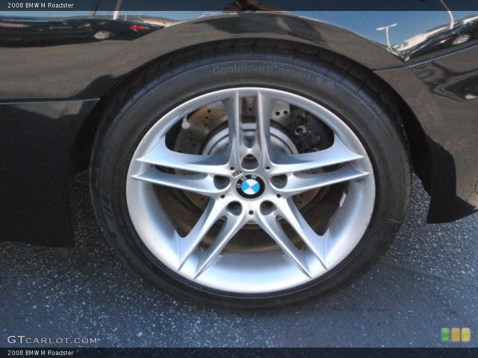 2008 BMW M Roadster Wheel and Tire Photo #39393494