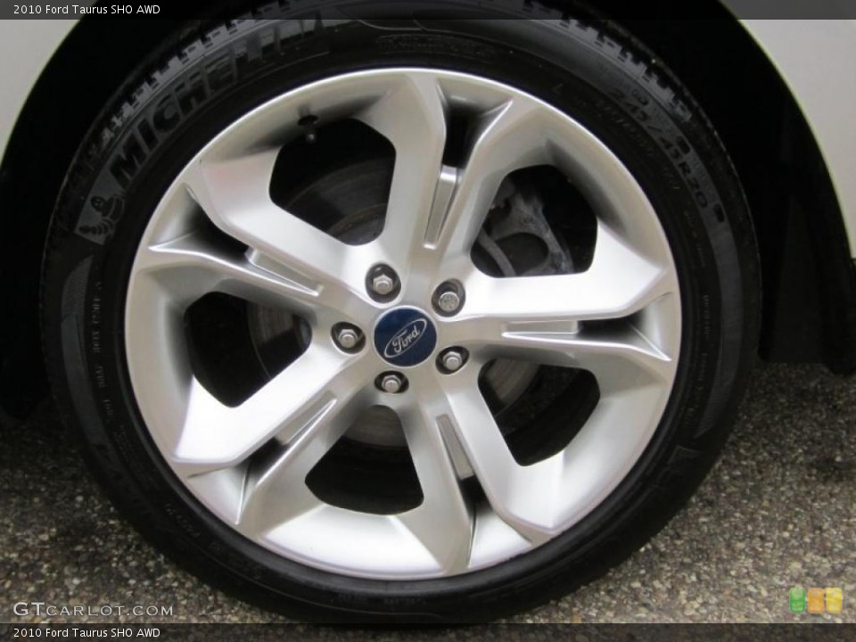 2010 Ford Taurus SHO AWD Wheel and Tire Photo #39396241