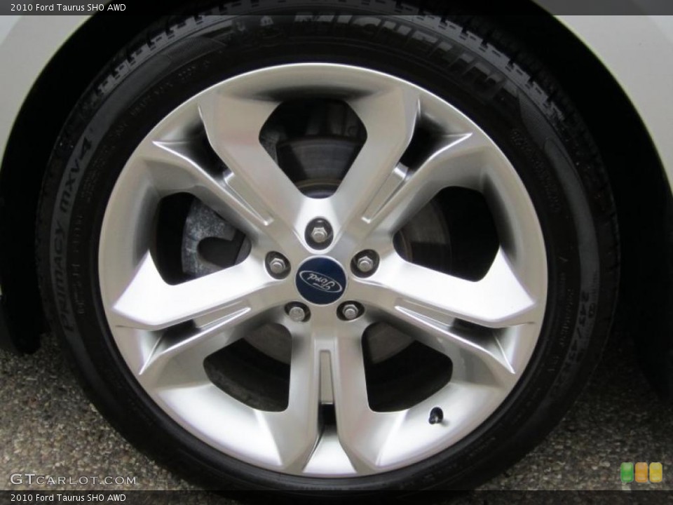2010 Ford Taurus SHO AWD Wheel and Tire Photo #39396253