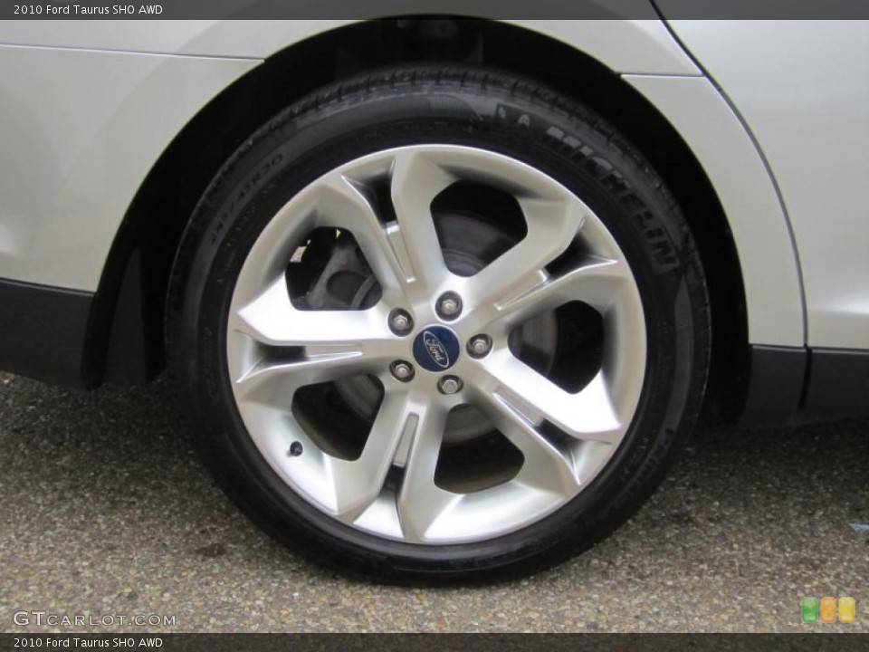 2010 Ford Taurus SHO AWD Wheel and Tire Photo #39396285