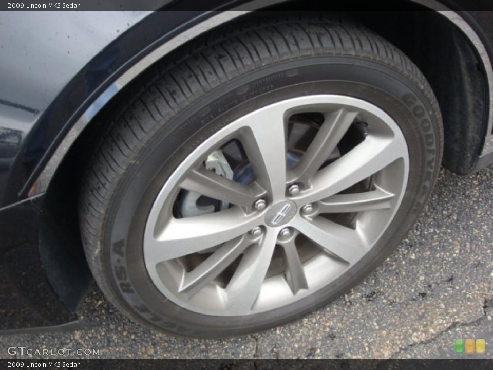 2009 Lincoln MKS Sedan Wheel and Tire Photo #39397469