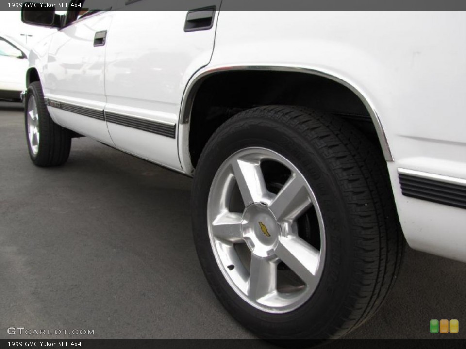 1999 GMC Yukon SLT 4x4 Wheel and Tire Photo #39398045