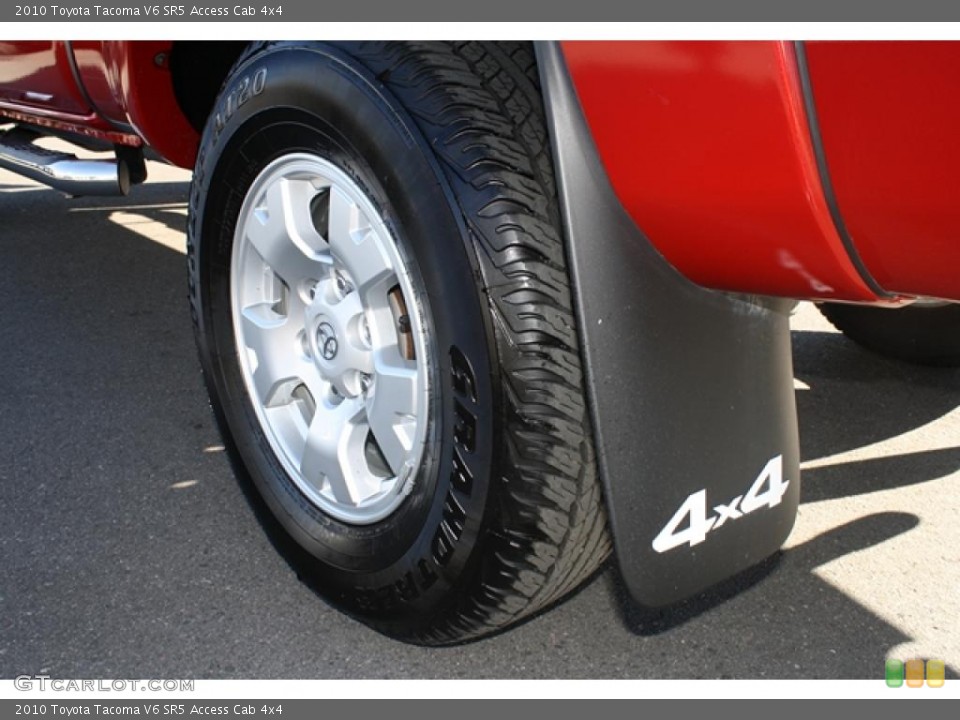 2010 Toyota Tacoma V6 SR5 Access Cab 4x4 Wheel and Tire Photo #39398325