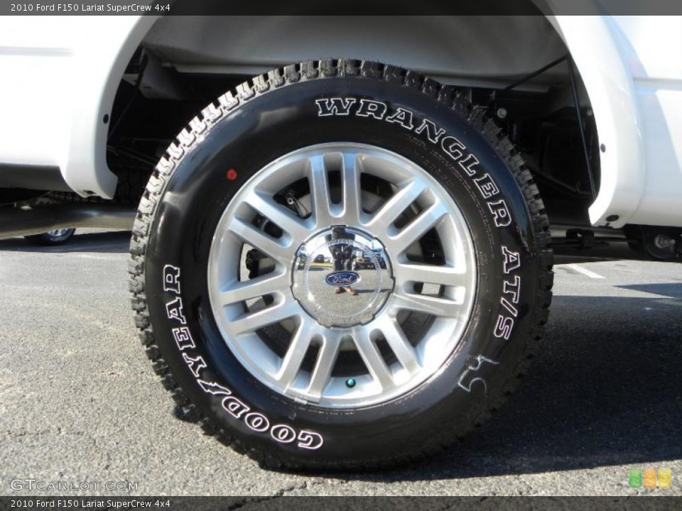 2010 Ford F150 Lariat SuperCrew 4x4 Wheel and Tire Photo #39398857
