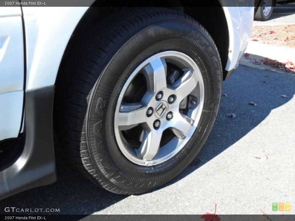 2007 Honda Pilot EX-L Wheel and Tire Photo #39403693