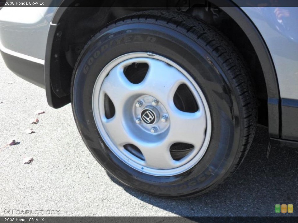 2008 Honda CR-V LX Wheel and Tire Photo #39405641
