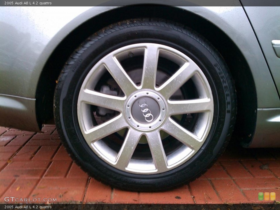 2005 Audi A8 L 4.2 quattro Wheel and Tire Photo #39406881