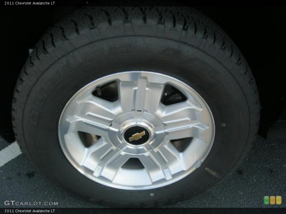 2011 Chevrolet Avalanche LT Wheel and Tire Photo #39408949