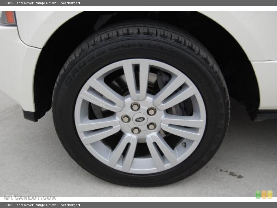 2009 Land Rover Range Rover Supercharged Wheel and Tire Photo #39410865