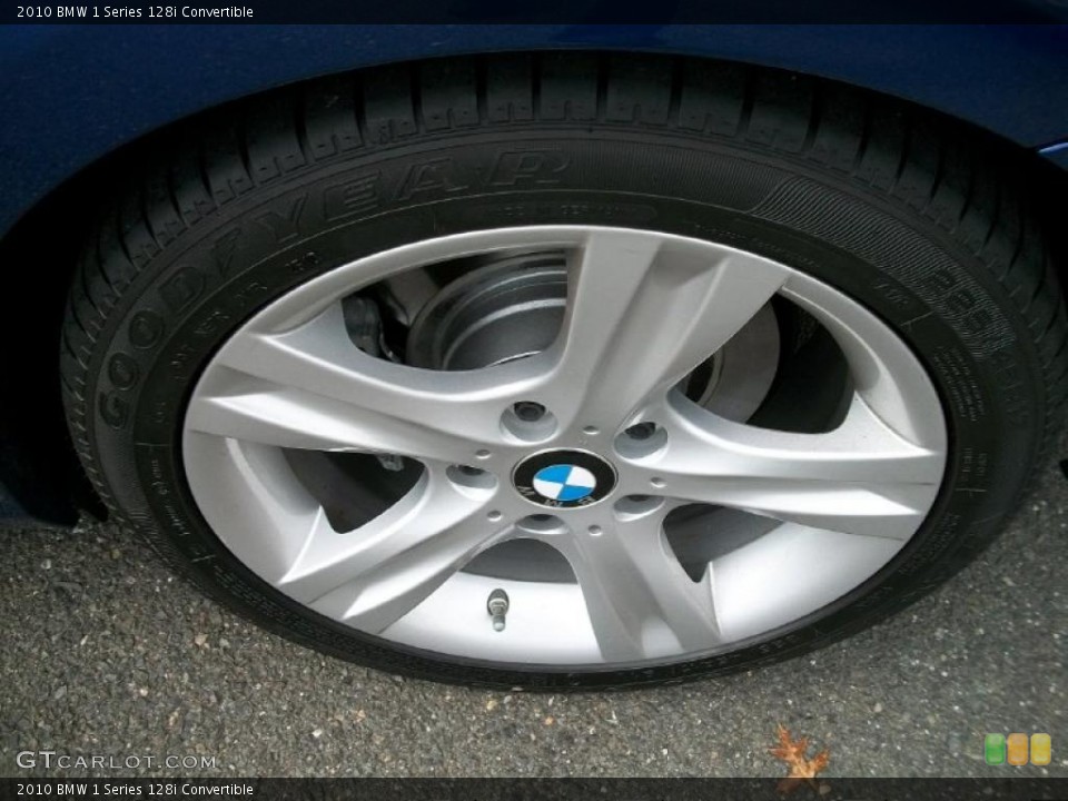2010 BMW 1 Series 128i Convertible Wheel and Tire Photo #39410905