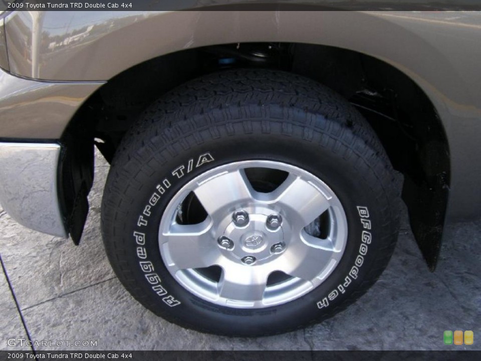 2009 Toyota Tundra TRD Double Cab 4x4 Wheel and Tire Photo #39417797