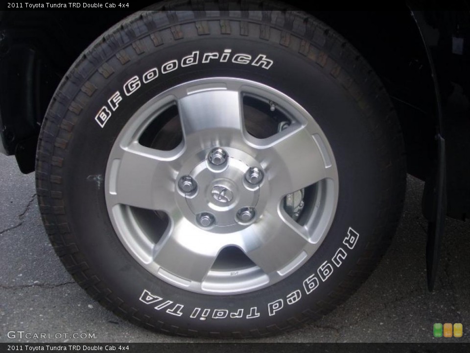 2011 Toyota Tundra TRD Double Cab 4x4 Wheel and Tire Photo #39420405