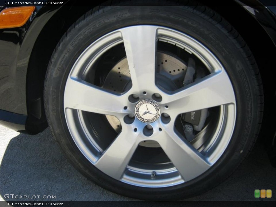 2011 Mercedes-Benz E 350 Sedan Wheel and Tire Photo #39421822