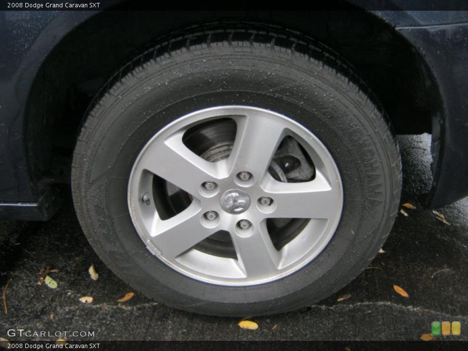 2008 Dodge Grand Caravan SXT Wheel and Tire Photo #39423898