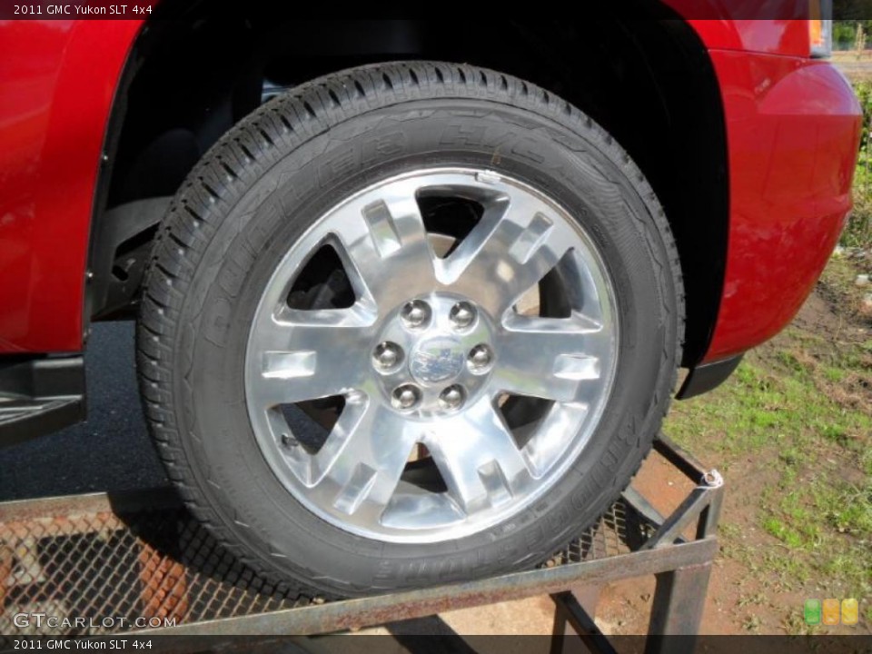 2011 GMC Yukon SLT 4x4 Wheel and Tire Photo #39424350