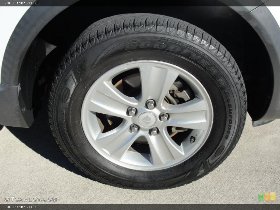 2008 Saturn VUE XE Wheel and Tire Photo #39425962