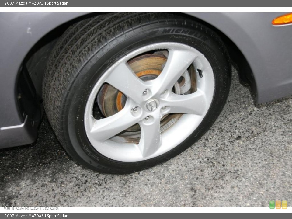2007 Mazda MAZDA6 i Sport Sedan Wheel and Tire Photo #39428738