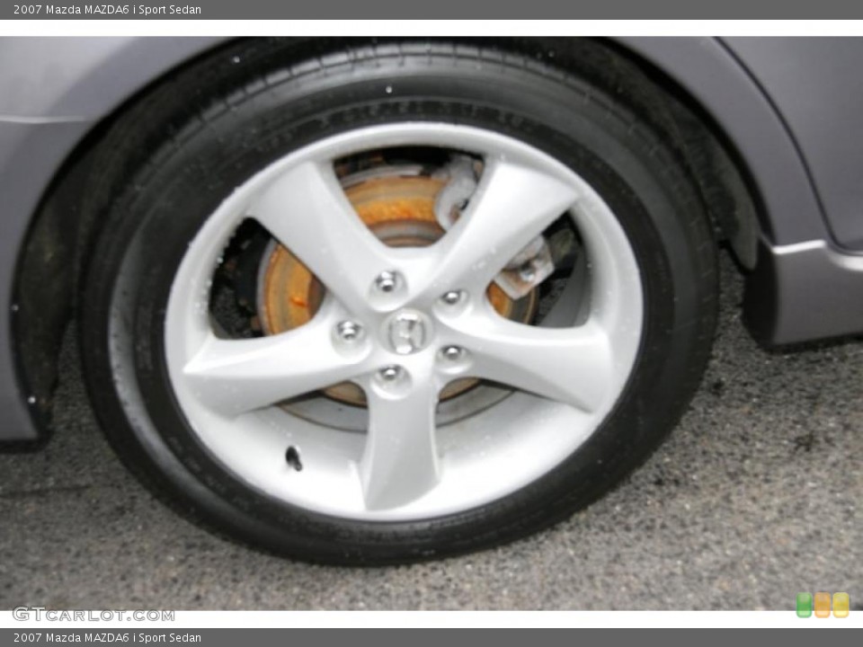 2007 Mazda MAZDA6 i Sport Sedan Wheel and Tire Photo #39428751