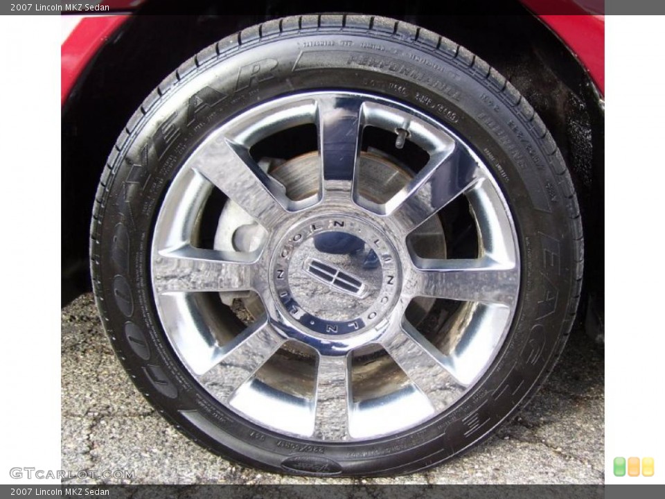 2007 Lincoln MKZ Sedan Wheel and Tire Photo #39428762