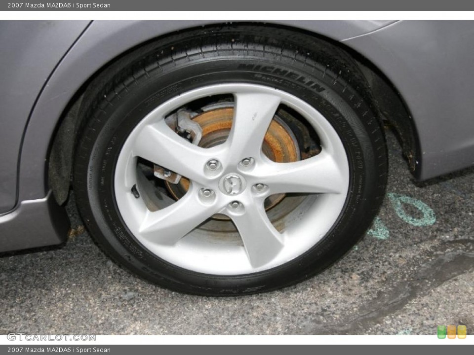 2007 Mazda MAZDA6 i Sport Sedan Wheel and Tire Photo #39428766
