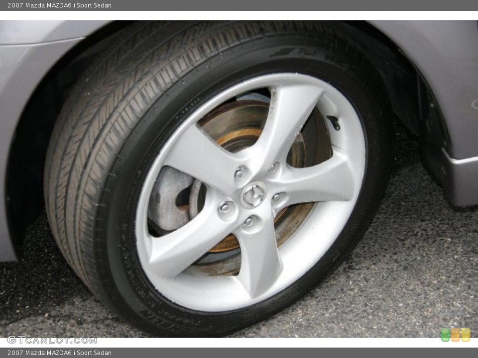 2007 Mazda MAZDA6 i Sport Sedan Wheel and Tire Photo #39428782