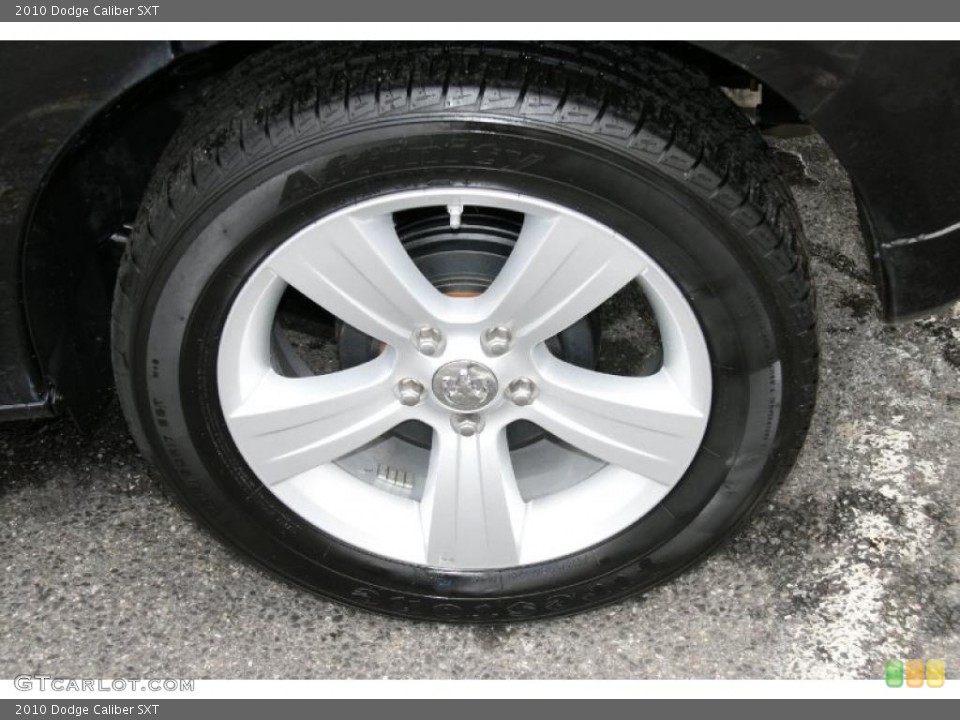2010 Dodge Caliber SXT Wheel and Tire Photo #39430314