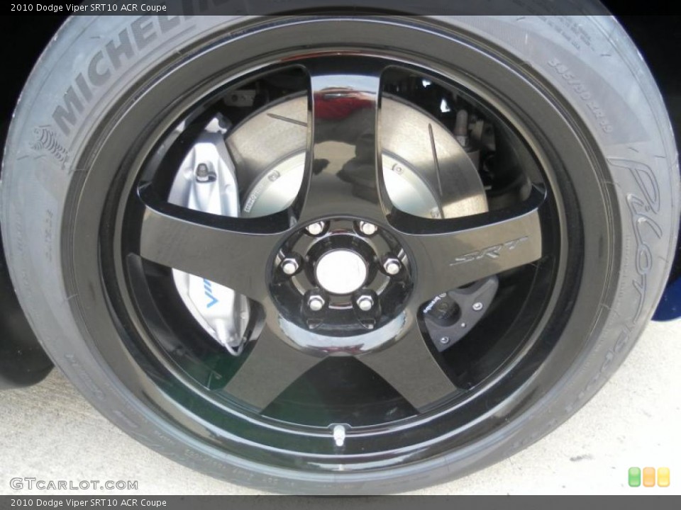 2010 Dodge Viper SRT10 ACR Coupe Wheel and Tire Photo #39439154