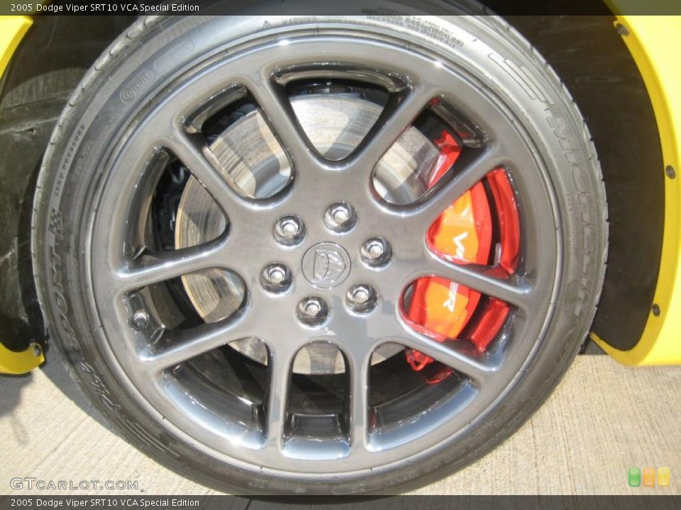 2005 Dodge Viper SRT10 VCA Special Edition Wheel and Tire Photo #39442258