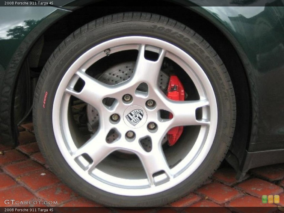 2008 Porsche 911 Targa 4S Wheel and Tire Photo #39450722