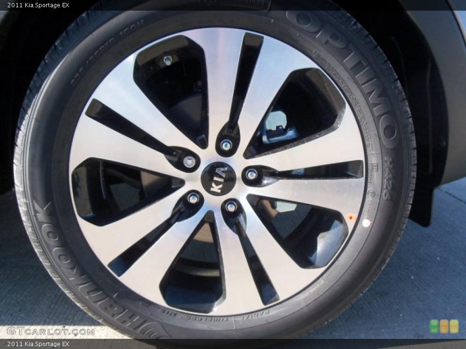 2011 Kia Sportage EX Wheel and Tire Photo 39452154