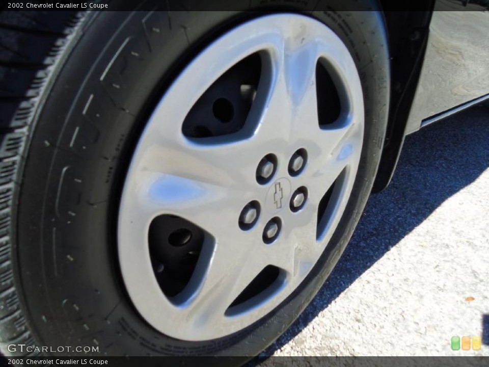 2002 Chevrolet Cavalier LS Coupe Wheel and Tire Photo #39458958