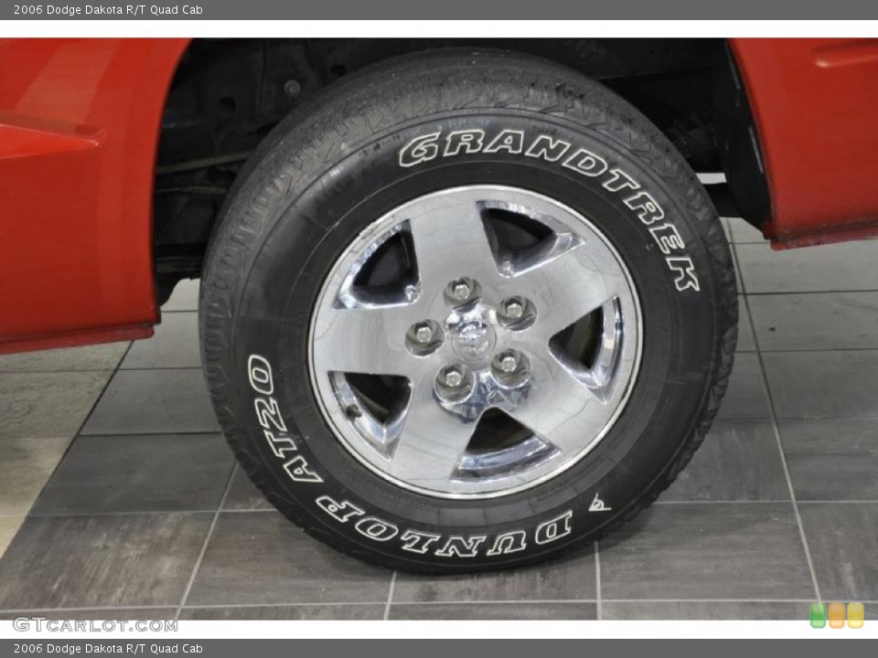 2006 Dodge Dakota R/T Quad Cab Wheel and Tire Photo #39460090