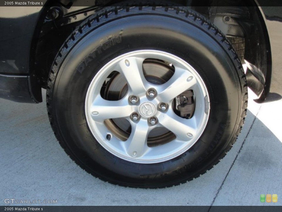 2005 Mazda Tribute s Wheel and Tire Photo #39462926