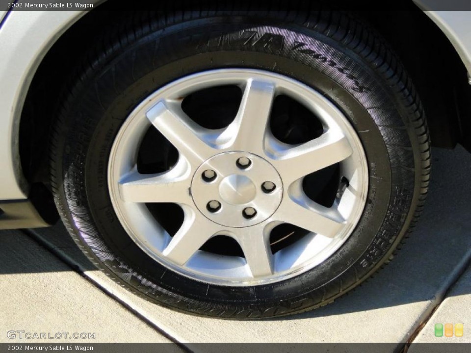 2002 Mercury Sable LS Wagon Wheel and Tire Photo #39470290
