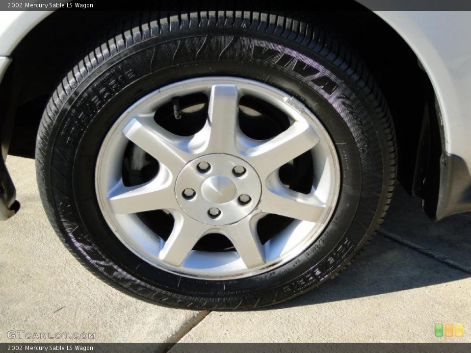 2002 Mercury Sable LS Wagon Wheel and Tire Photo #39470307