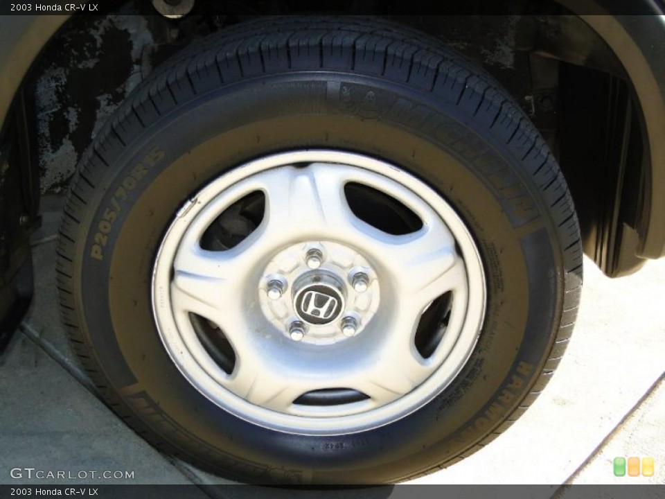 2003 Honda CR-V LX Wheel and Tire Photo #39470866