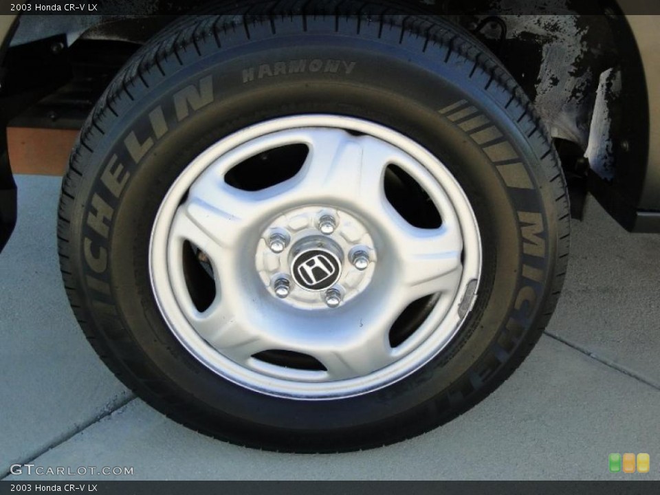 2003 Honda CR-V LX Wheel and Tire Photo #39470878