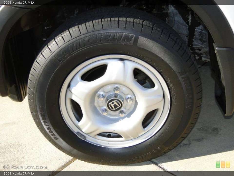 2003 Honda CR-V LX Wheel and Tire Photo #39470918