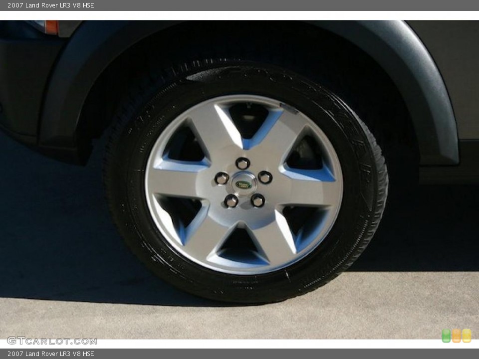 2007 Land Rover LR3 V8 HSE Wheel and Tire Photo #39473746