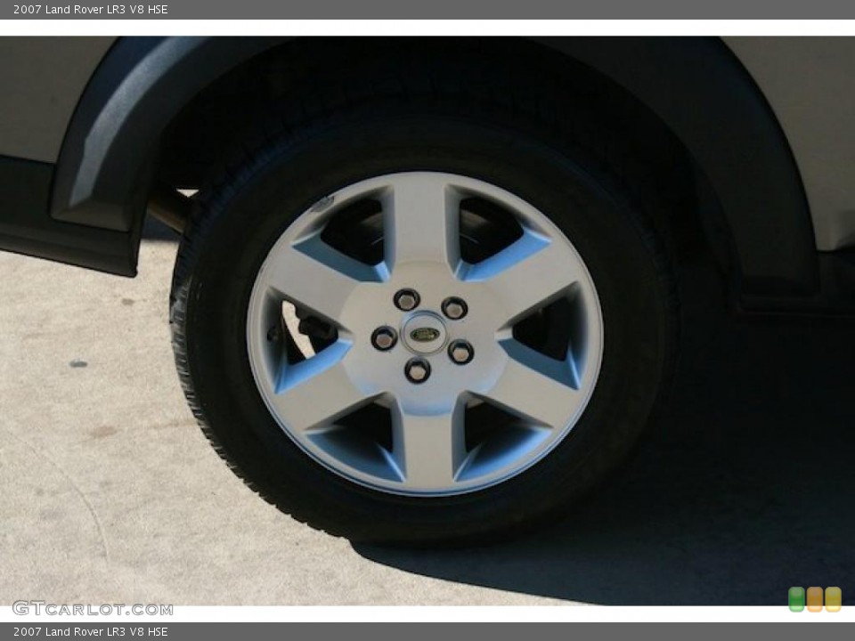 2007 Land Rover LR3 V8 HSE Wheel and Tire Photo #39473778
